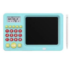 [IQ TOYS] Childrens 2-in-1 Math and Drawing Writing Calculate Tablet Pad Kids Multi-Function Learning Training Board