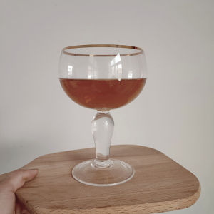 Bỉ cốc bia grail Tu viện thủy tinh bia thủ công dày cốc uống cocktail