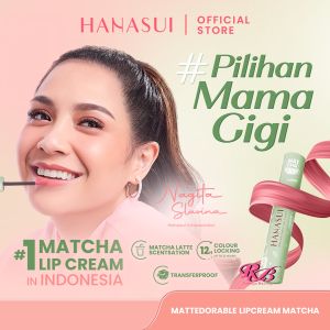 HANASUI Matcha Edition | Lip Cream Matcha | Mattedorable Lip Cream | Tahan Lama | Melembabkan