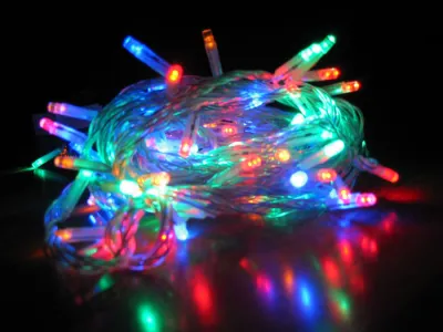 Lampu Tumblr 10 Meter LED Rainbow Lampu Natal