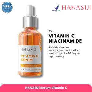 Hanasui Serum Vitamin C - Mencerahkan & Pudarkan Bintik Hitam 2% Vitamin C 2% Niacinamide 1% Betaine