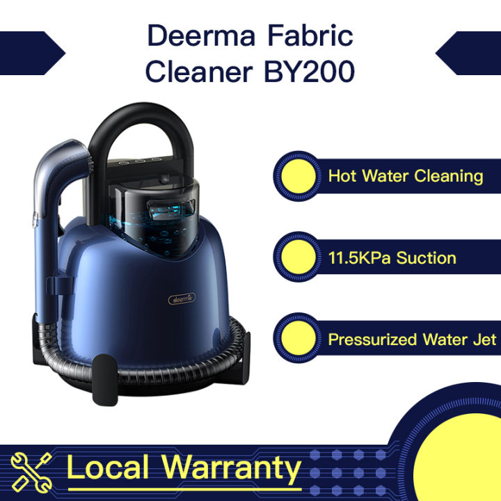 Deerma Fabric Cleaner Machine BY200 Wet Dry Vacuum Cleaner Sofa Hot Water Cleaner Spray Suction