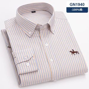 Long Sleeve Pink Shirt For Men Oversize Slim Fit Casual Dress Shirts Four Seasons Cotton Oxford New Fashion Korean Men Clothing2026