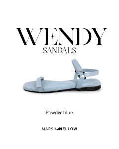 WENDY SANDALS - MARSHMELLOW รองเท้แตะรัดส้น พื้นขนมปังนุ่มนิ่ม