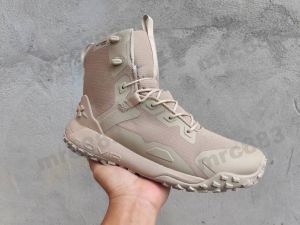 Under Armours Mens Cowhead High Top Shoes New Color Matching Outdoor Training Shoes Tactical Boots Multi functional Durable Anti slip Sports Shoes