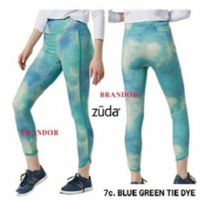 Brandor - TIE DYE - HIGH WAIST ANKLE LEGGING - POCKET BACK ( ZUDALG07 )