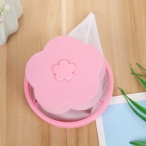 Reusable Washing Machine Float Filter Laundry Net Remove Debris Lint Trap Hair Catch Reusable Remover Cleaning Cloth Decontamination Laundry Dobi Mesh Floating To Remove Debris Washing Machine Anti-Dust Anti-Hair Bag Penapis Rambut Beg Mesin Basuh 洗衣机过滤网