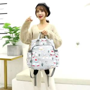 2025 กระเป๋าคุณแม่ผู้หญิง 2019 กระเป๋าเป้สะพายหลังแบบใหม่กระเป๋าเป้แม่และเด็กกระเป๋าแม่ออกนอกบ้านกระเป๋าแม่เดินทางความจุขนาดใหญ่สไตล์เกาหลี