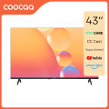Tivi 43 inch Giá Rẻ SMART TV FHD Coocaa 43 inch 43S3U+ Full HD - tivi giá rẻ - CC Cast, Dolby audio, Youtube, Hệ điều hành OS Coolita - Tặng 1 Năm ClipTV, FPT 12. 