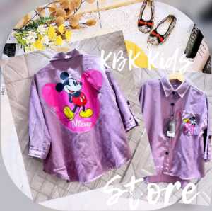 BAJU// ATASAN// BLOUSE ANAK PEREMPUAN MINIMOUSE USIA 3 SAMPAI 14 TAHUN
