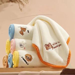 VBBN Microfiber Baby Towel Square Animal Print Saliva Towel Wiping Towel Soft Nursing Towel Baby