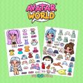 Busy page Bepe bp an Avatar World / paper doll  Avatar World. 