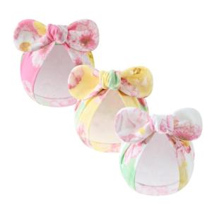 3 cái thoáng khí nắp ca-pô cotton mềm mại và thoải mái mũ bệnh viện đáng yêu Bowknot nắp ca-pô mũ cho trẻ sơ sinh 0-3 tháng