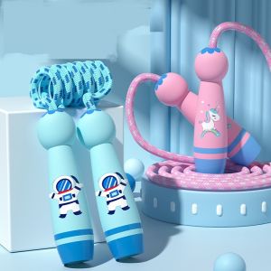 Dây Nhảy Hoạt Hình Nhiều Màu - Dây Nhảy Cán Gỗ Cho Bé Trai/Gái Tập Thể Dục