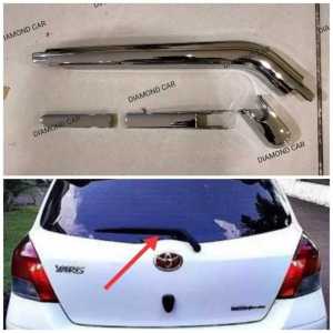 Cover Wiper Belakang Yaris Chrome