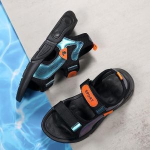 TX166 Sz 28-40 Dép Xăng Đan Bé Trai Sandal Trẻ Em Đi Biển Dép Bé Trai Đi Học Dép Quai Hậu Cho Bé Trai 3 Tuổi- 12 Tuổi