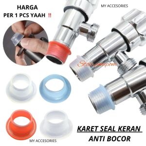 News - 3 PCS KARET SEAL Keran ANTI BOCOR REMBES Silicone Silikon Pengganti SealTape Drat Kran Air Wastafel Kamar Mandi Gasket Rubber RING Karet Tape Lentur Sil Pasang Sambung Selotip isolasi Penyambung Bening Serbaguna Serba Guna Bagus Ter Murah