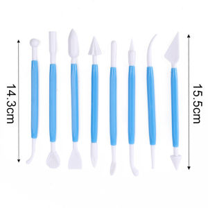 11Pcs Sculpting Tools Clay Alat Ukir Clay Tanah Lihat Pahat Tembikar Lilin Alat Ukir Kayu Alat Craft Bahan Clay