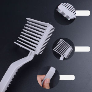 BolehDeals 2Pcs Flat Top Combs Fading Comb Hairdressing Styling Tool Professional Blending Comb Positioning Comb for Hair Salon Hairdresser Tool Home