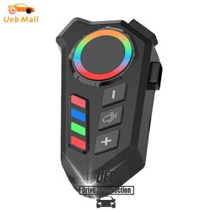 [UEB Mall] BT 5.4 Helmet Talk Intercom Headset 500mAh Battery for Riders Outdoor Adventures