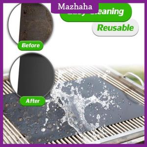 Mazhaha Reusable Non-stick BBQ Grill Mat Barbecue Baking Liners Kitchen Tool