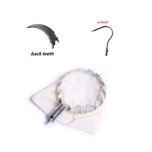 Fruit Picker Adjustable Pole Length 4Mto7M Telescopic Pole Fruit Picker Stainless Steel High Altitude Fruit Picking Pole