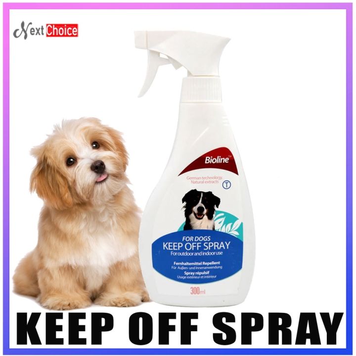 Bioline Keep Off Spray for Dogs 300ml Repellent Spray Keep your Pet Away Lazada PH