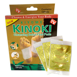 Kinoki Gold Leaf Foot Pads Home Beauty Foot Care Stickers Fresh Sleep Foot Patches Foot Care Pads健康足贴