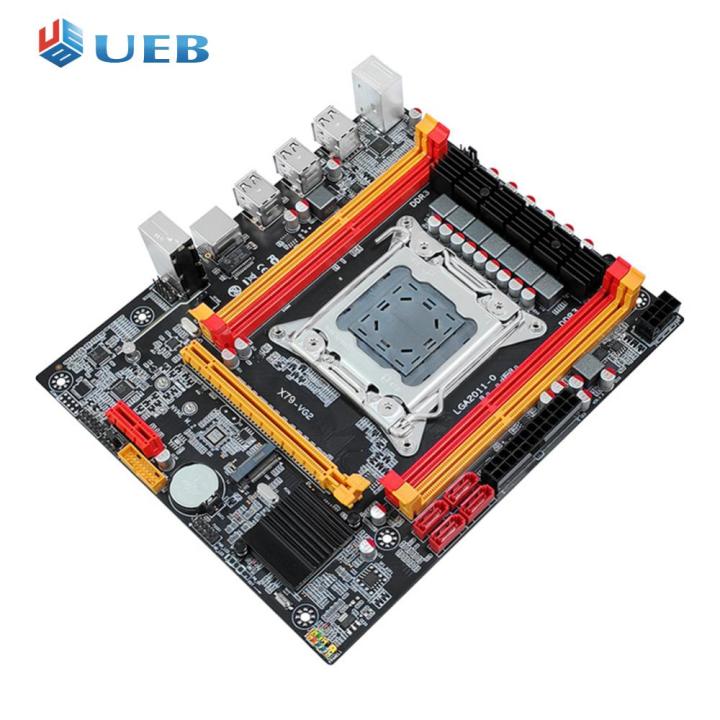 X79 PLUS COMPUTER Motherboard LGA 2011 4*DDR3 NVME M.2 3* SATA2.0 PCI-E