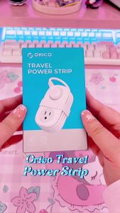 ORICO Travel Power Strip Multiple USB Ports with 1.2m Extension Cord for Hotel Travel Cruise Ship Essentials Dorm Room Essentials（AP3-2A）*