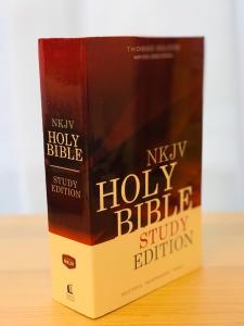 NKJV Holy Bible Study Bible - Thomas Nelson. Perfect study Bible for outreach