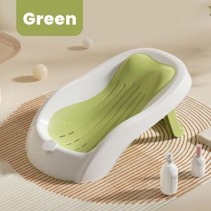[SG] Baby Bathtub Seat universal bath bed support with drainage holes for Home Shower