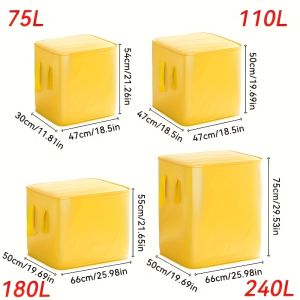 【NEW A 】1 PCS Extra Large Capacity Thick Moving Bag with Reinforced Handle - A Foldable and Portable Heavy-Duty Waterproof Storage Bag.