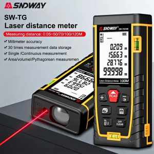ORI SNDWAY Pengukur Jarak Meteran laser digital 100 meter Range Finder - SW-T100