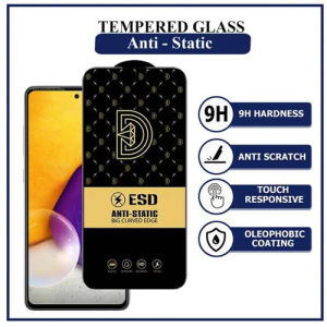 TEMPERED GLASS ANTI STATIC XIAOMI REDMI S2 / REDMI 5 PLUS / NOTE 5 / NOTE 5 PRO / REDMI 10C / REDMI 12C / REDMI 13C / REDMI 14C / POCO C75 / REDMI TURBO 3 / REDMI TURBO 4 / REDMI A3X TEMPERED GLASS FULL SCREEN ESD ANTI STATIC