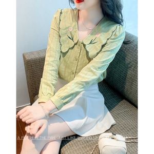 atasan kemeja wanita korea T7527