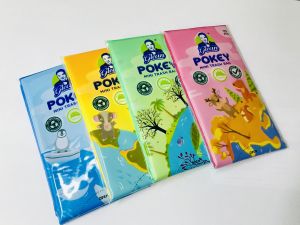 GLEAN - POKEY Car Garbage Bag with String Biodegardable Mini Garbage Bag / Colourful Pet Poop Waste Rubbish Bag / Baby Diaper Travelling Outdoor HIGH QUALITY Portable Leakproof Small Mini desktop plastic garbage bag / Convenient Low Price Mini trash bag