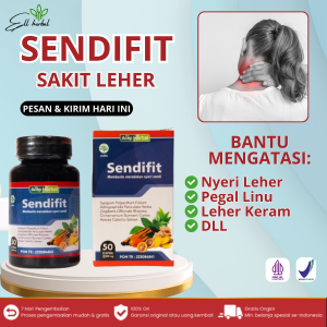 Obat Sakit Leher Pegel Linu Leher Keram dan Pundak Sebelah Kanan dan Kiri Sakit - Sendifit Kapsul AMAN