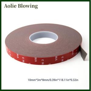 Aolie 3 Meters Double Sided Tape Strong Permanent Acrylic Foam Adhesive Tape Sticker For Car Home Indoor High Temperature