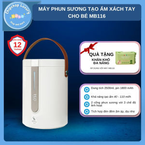 Moaz bébé mb116 máy phun sương tạo ẩm di động xách tay cho bé bảo hành chính hãng 12 tháng chipchop