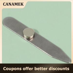 【 CANAMEK 】 3 Size Stainless Steel Collar Stays For Man Collar Support Business Men Gift Shirt Bone Stiffener Inserts Fixed