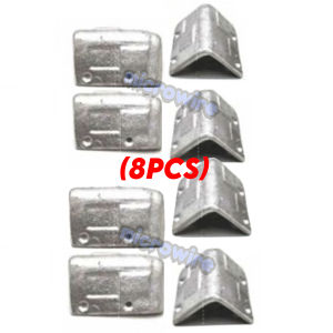 MW ALLOY CORNER GUARD ALUMINUM CORNER GUARD FOR SPEAKER BOX ACCESSORIES ELECTRONICS (8pcs)