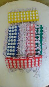 Led modul 3 mata besar 12v 3W 170 mA ( 1 pc modul 3 mata harga 5000 ). Baca deskripsi.