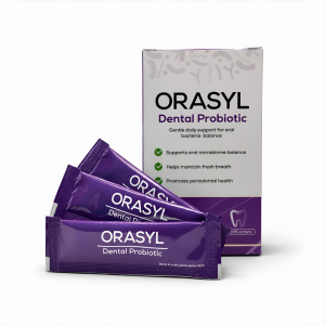 Orasyl Dental Probiotic 30 sachets Expiry June 2028 Oral Health Combat Bad Breath Peppermint Fresh Prevent Oral Bacterial Diseases
