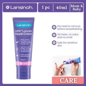 Lansinoh HPA Lanolin Nipple Cream for Sore Nipple & Cracked Skin 100% Natural Single Ingredient Breastfeeding Essential Tasteless Odourless Hospital Bag Moisturising 40ml