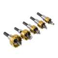 MATA BOR BULAT SET KOMPLIT 12 PCS UNTUK LUBANG BESAR MATA BOR BESI BAJA ASLI HSS HOLE SAW BIT SET. 