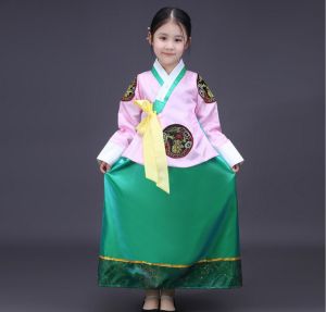 United Nation Hanbok Korean Korea Terno Princess Dress for Kids National Attire for UN Events for kids