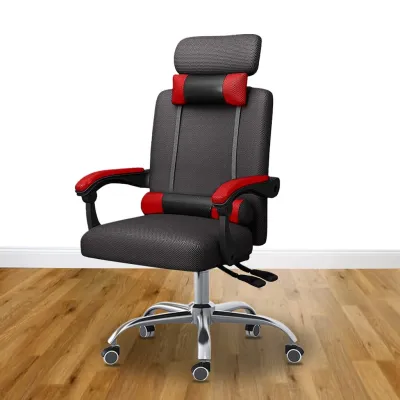 F&F: Adjustable Office Chair With Legrest and Backrest Ergonomic Renon Reclining/ Gaming Chair With Coasters / Office Chair With Legrest and Backrest / Kerusi Gaming / Kerusi Pejabat