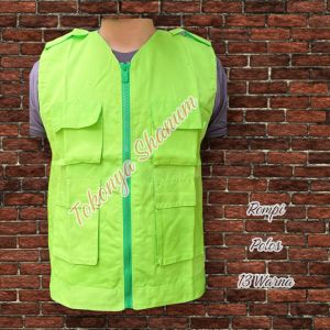 Rompi Safety Rompi Proyek Rompi Kerja Lapangan Outerwear - Rompi skotlet - Industrial Safety Vest - Rompi Parkir