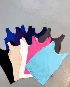Camisole sleeveless basic inner baju dalam singlet for women girl freesize quality modal fabric